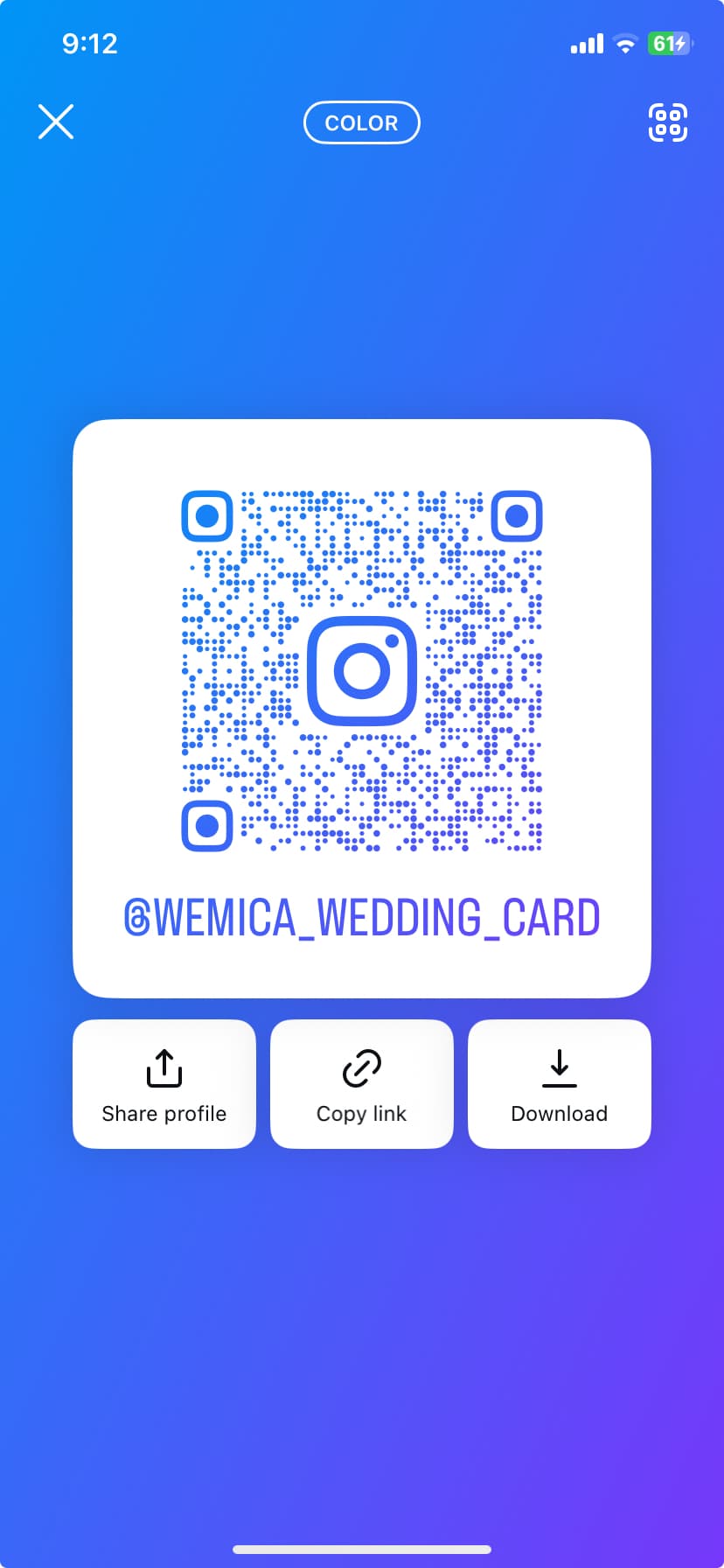 Instagram QR Code