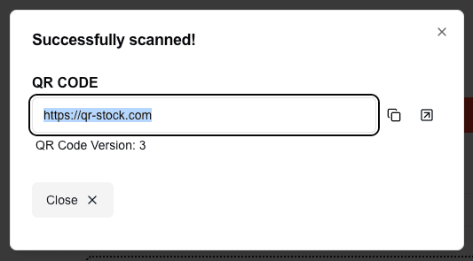 Result comes with version