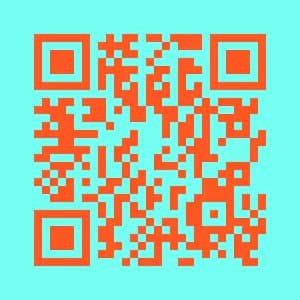 Colored QR Code with Colored background