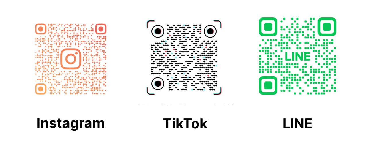 QR Codes from Socials